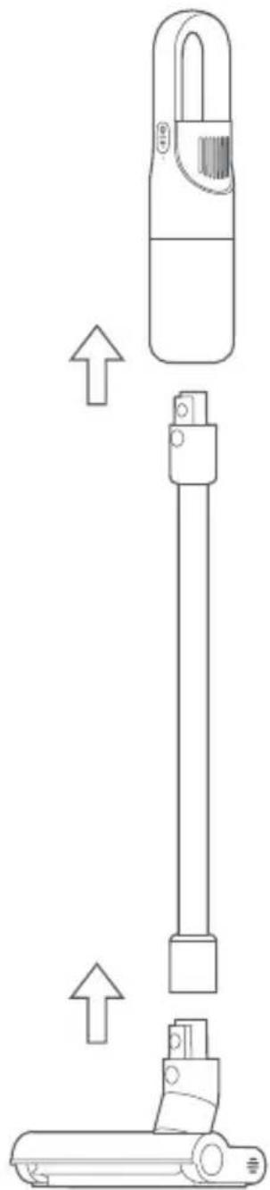 Xiaomi Mi Vacuum Cleaner Light - Zusammenbau des Staubsaugers - 1