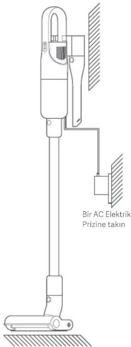 Xiaomi Mi Vacuum Cleaner Light - Sarj yontemi - 3