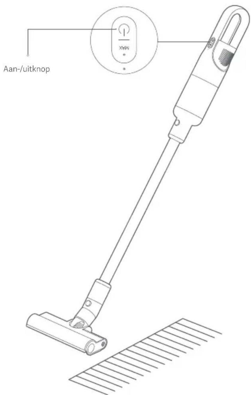 Xiaomi Mi Vacuum Cleaner Light - In-/uitschakelen &amp; stofzuigen - 1