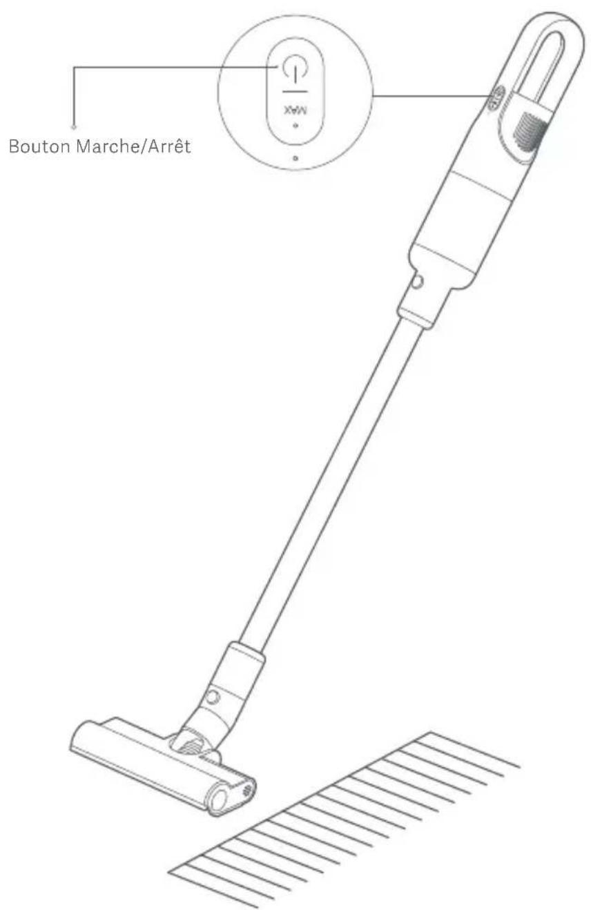 Xiaomi Mi Vacuum Cleaner Light - Activation/extinction et nettoyage - 1