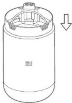 Xiaomi Mi Vacuum Cleaner Light - Montowanie separatora cyklonowego - 1