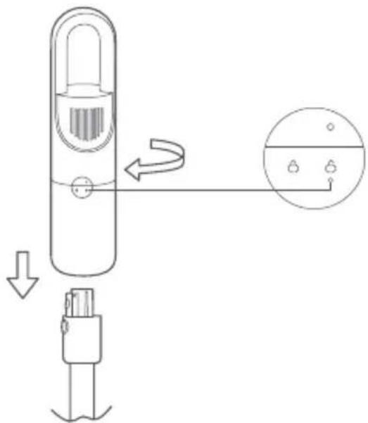Xiaomi Mi Vacuum Cleaner Light - como qitar e instalar el compartmento de polvo - 2