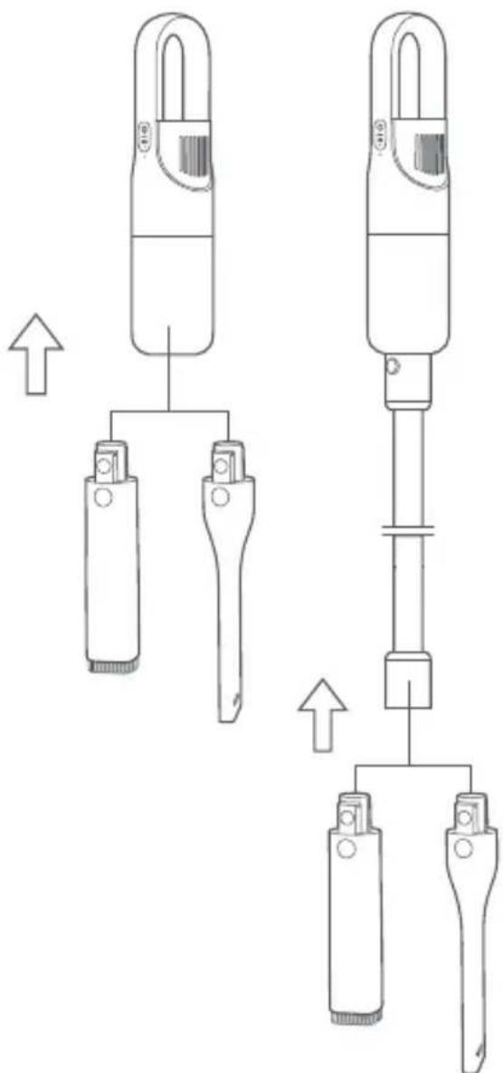 Xiaomi Mi Vacuum Cleaner Light - Aksesuarlarin Kurulumu - 1