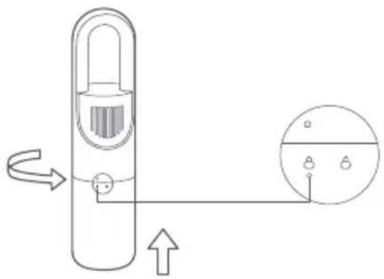 Xiaomi Mi Vacuum Cleaner Light - Wyjmawanie i montowanie pojemnika na kurz - 4