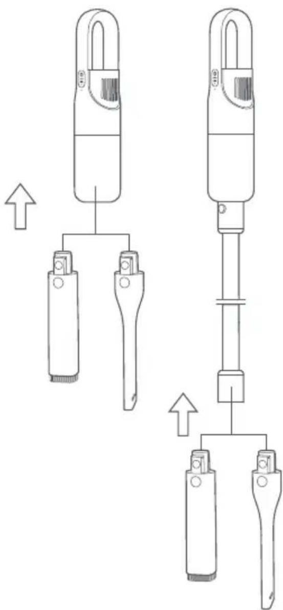 Xiaomi Mi Vacuum Cleaner Light - Installing the Accessories - 1