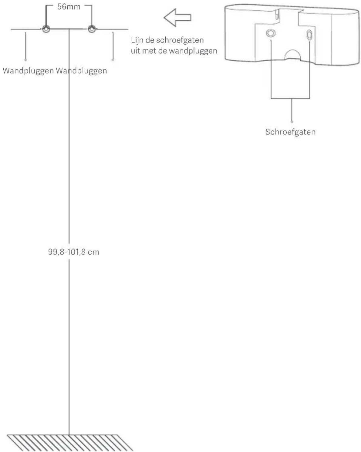 Xiaomi Mi Vacuum Cleaner Light - De wandbevestigbing bevestigen - 1