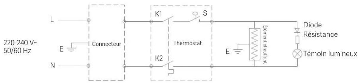 Xiaomi Mi Electric Kettle - Schéma de circuit - 1