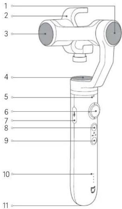Xiaomi Mi Action Camera Handheld Gimbal - Présentation du produit - 1