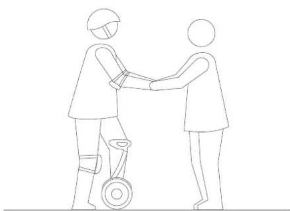 Xiaomi Ninebot S - Apprentissage de la conduite - 3