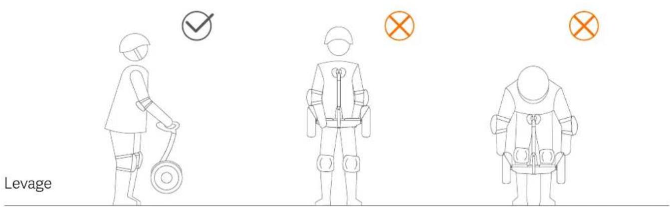 Xiaomi Ninebot S - Levage et mode de direction assistée - 1