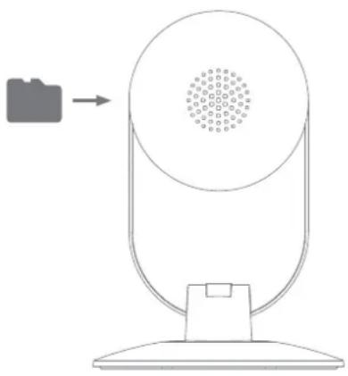 Xiaomi Mi Home Security Camera Basic 1080P - • Installation d'une carte microSD - 1