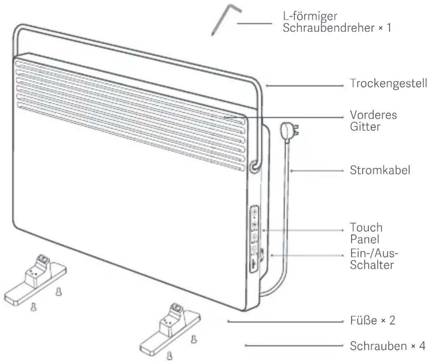Xiaomi Mi Smart Space Heater S - Warnung - 1