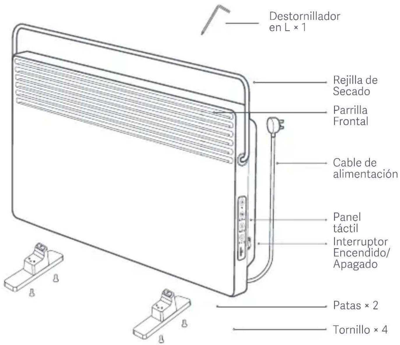 Xiaomi Mi Smart Space Heater S - Advertencia - 1