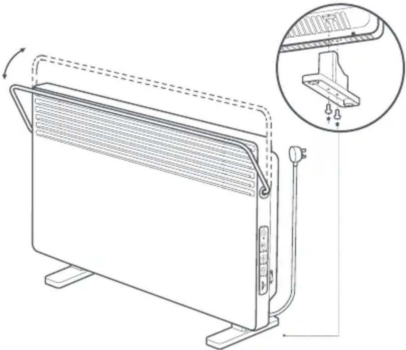 Xiaomi Mi Smart Space Heater S - Установка - 1