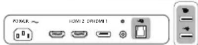 ACER Predator XB253QGW - Conectarea monitorului la calculator - 2