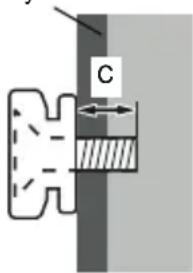 PANASONIC TX24JSW354 - Yandan görünüm - 1