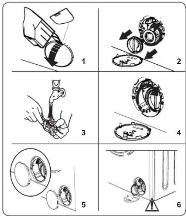 SHARP ESNDH9144WDDE - Filtre de pompe - 1