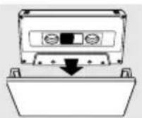 PHILIPS FWC155 - Introduction d'une cassette - 1