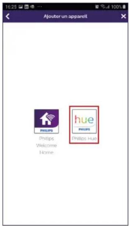 PHILIPS WelcomeEye Link - - L'application est compatible avec des ampoules PHILIPS HUE. - 3