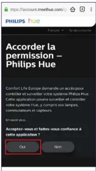 PHILIPS WelcomeEye Link - - L'application est compatible avec des ampoules PHILIPS HUE. - 10