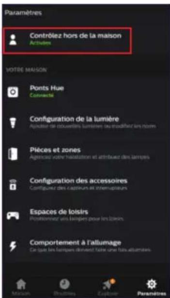 PHILIPS WelcomeEye Link - - L'application est compatible avec des ampoules PHILIPS HUE. - 1