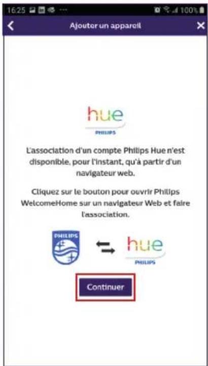 PHILIPS WelcomeEye Link - - L'application est compatible avec des ampoules PHILIPS HUE. - 8