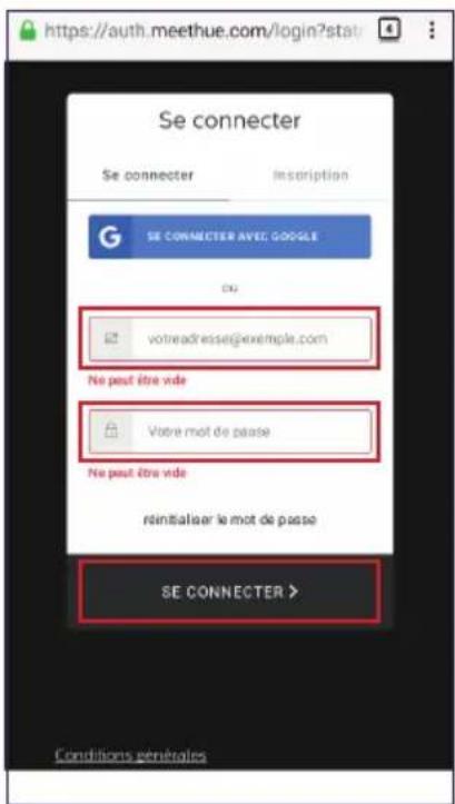 PHILIPS WelcomeEye Link - - L'application est compatible avec des ampoules PHILIPS HUE. - 9