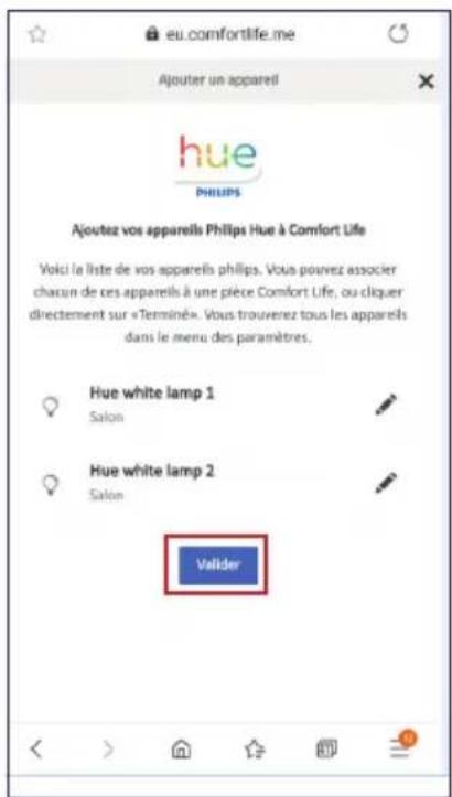 PHILIPS WelcomeEye Link - - L'application est compatible avec des ampoules PHILIPS HUE. - 11