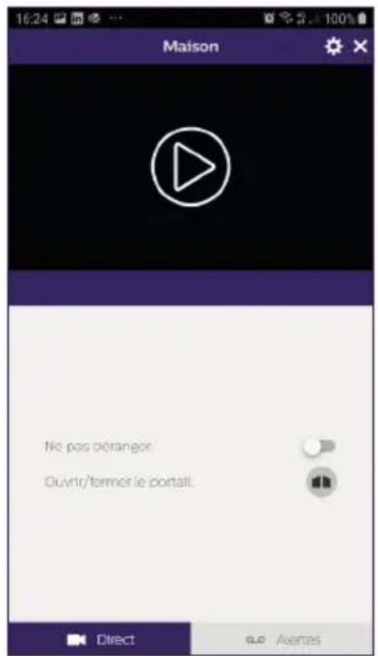 PHILIPS WelcomeEye Link - - Détections, alertes, video enregistrées, mode silence. - 2