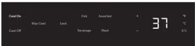 Cool On Max Cool Lock Deli Assorted + 37 °C Cool Off Beverage Meat - F/C