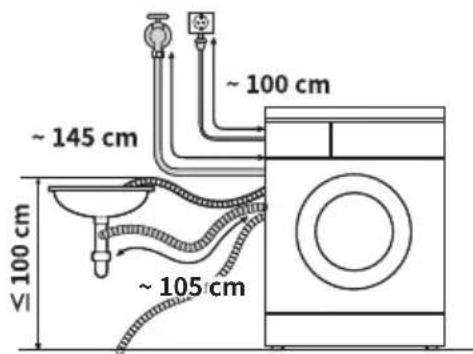 LG F84N50WHSB - Pour modele avecpompe avidange - 1
