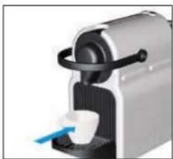 KRUPS Nespresso Inissia XN1014 - DE PROGRAMMIEREN DER TASSENFÜLLMENGE/ It PROGRAMMAZIONE DELLA QUANTITÀ DI ACQUA - 3