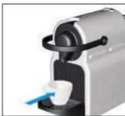 KRUPS Nespresso Inissia XN1014 - COFFEE PREPARATION/ PREPARATION DU CAFE - 9