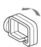 SONY FWDS42E1 - 使用电缆夹 - 4