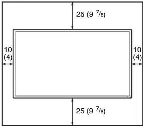 SONY FWDS42E1 - When mounting the display horizontally - 1
