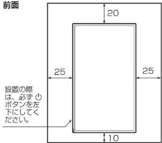 SONY FWDS42E1 - 垂直方向使用場合 - 1