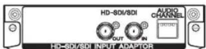 SONY FWDS42E1 - HD-SDI/SDI输入转接器BKM-FW16 - 1