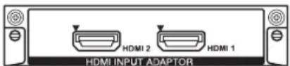 SONY FWDS42E1 - Adaptataur ENTREE HDMI BKM-FW15 - 1