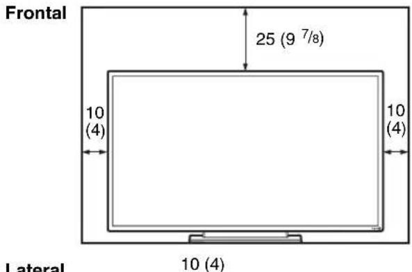SONY FWDS42E1 - Utilización del soporte de escritorio - 1