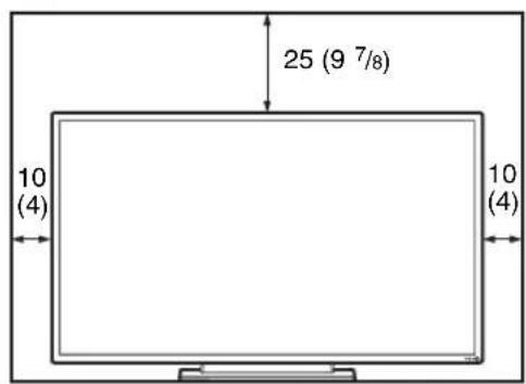 SONY FWDS42E1 - Utilisation du support de table - 1