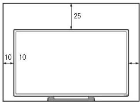 SONY FWDS42E1 - 使用桌面支架 - 1