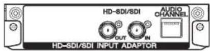 SONY FWDS47H1 - HD-SDI/SDI INPUT Adaptor BKM-FW16 - 1