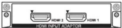 SONY FWDS47H1 - HDMI INPUT Adaptor BKM-FW15 - 1