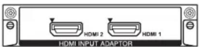 SONY FWDS47H1 - Adaptateur HDMI INPUT BKM-FW15 - 1