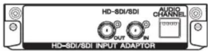 SONY FWDS47H1 - Adaptador HD-SDI/SDI INPUT BKM-FW16 - 1
