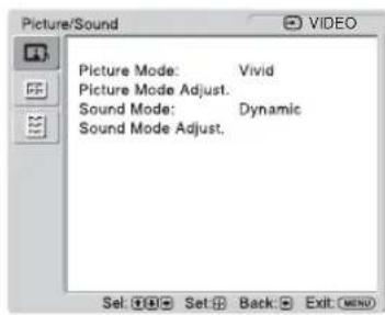 SONY FWDS47H1 - 对于视频输入 - 1