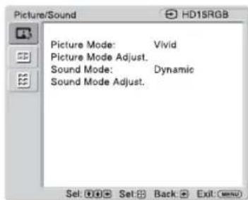 SONY FWDS47H1 - 对于个人电脑输入 - 1