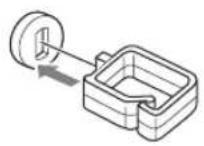 SONY FWDS47H1 - Using the cable holders - 2