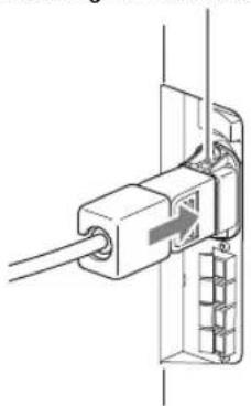 SONY FWDS47H1 - Anschließen des Netzkabels - 2