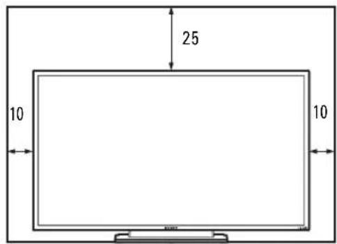 SONY FWDS47H1 - 使用桌面支架 - 1